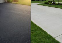 Asphalt Driveway or Concrete Driveway- Which One Is the Best Asphalt Driveway vs Concrete Driveway
